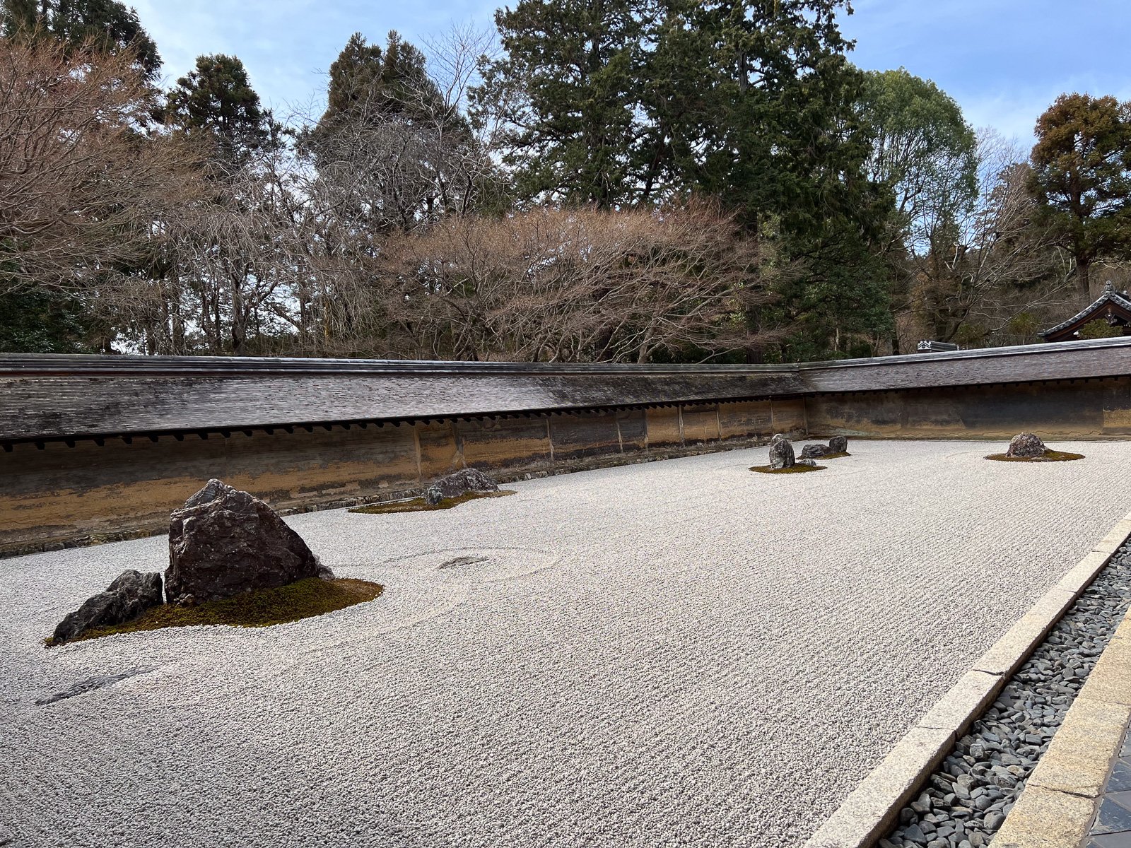 El jardín de piedra — Ryoan-ji