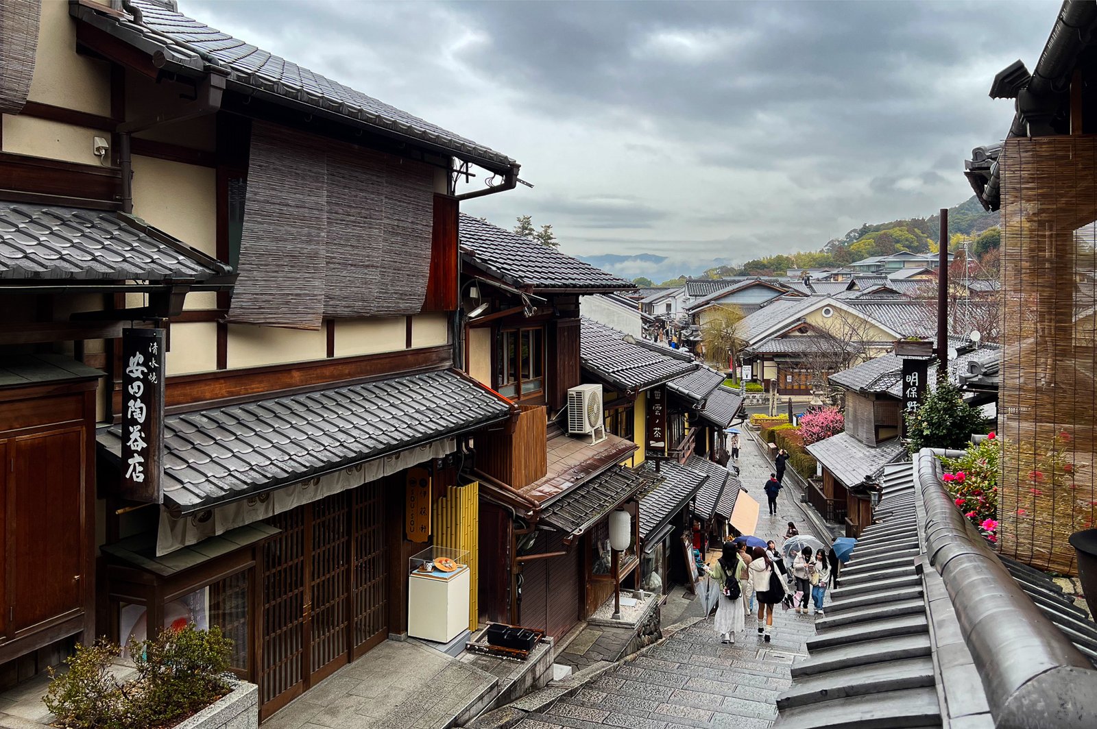 Entre Sannenzaka y Ninenzaka